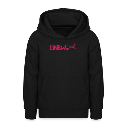 LiNBW. Crew Hoodie Life is not just black and white Edition Pink - LiNBW.
