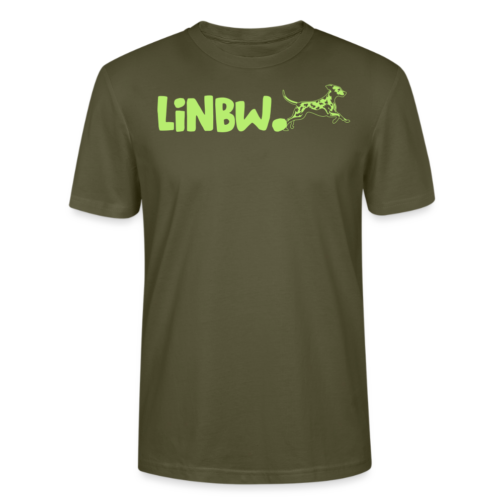 LiNBW. Unisex T-Shirt Premium Crew Green Edition Life is not just black and white - LiNBW.