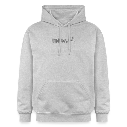 LiNBW. Crew Hoodie Grey Edition Life is not just black and white - Hellgrau meliert