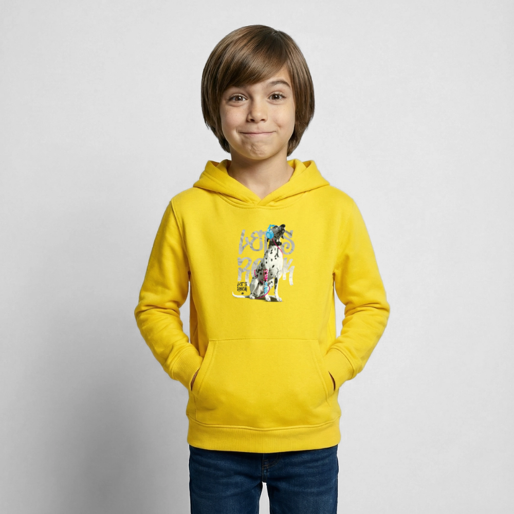 Boa's Hoodie Let's Rock - Gelb