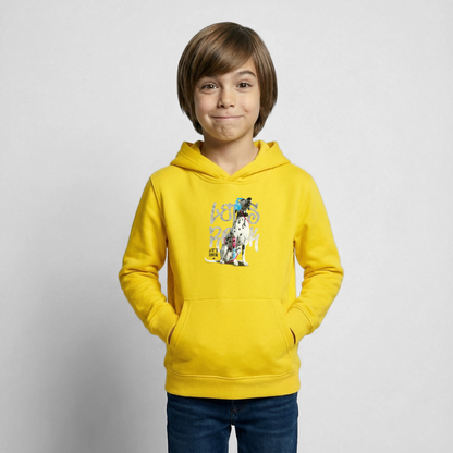 Boa's Hoodie Let's Rock - Gelb