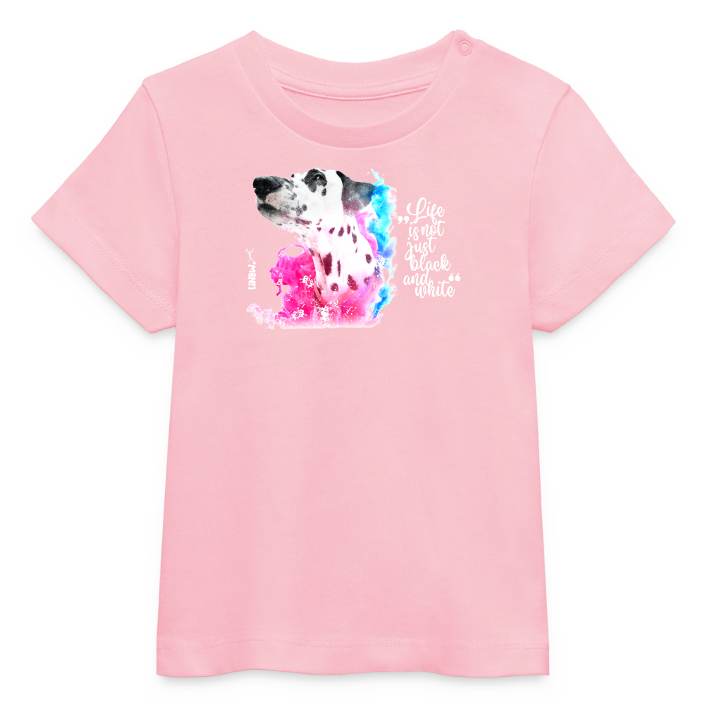 Boa's T-Shirt Splash Life is not just black and white Edition White - Hellrosa
