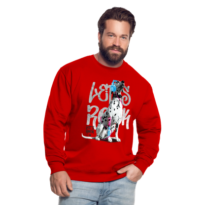 Boa's Classic Pullover Let's Rock - Rot