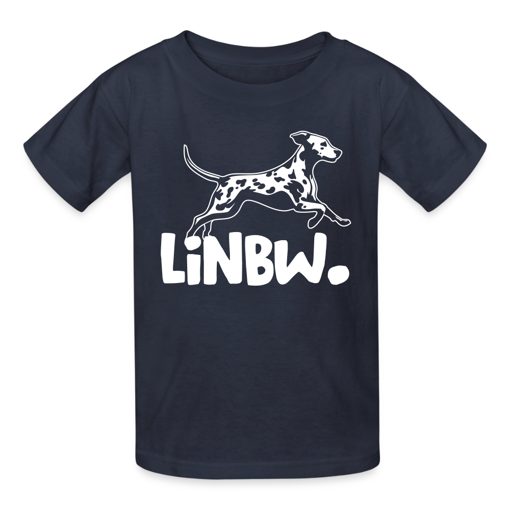 LiNBW. T-Shirt White Edition - Navy