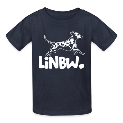 LiNBW. T-Shirt White Edition - Navy