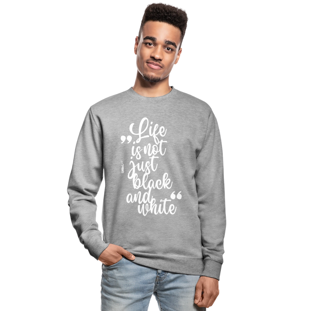Life is not just black and white Classic Pullover White Edition - LiNBW.