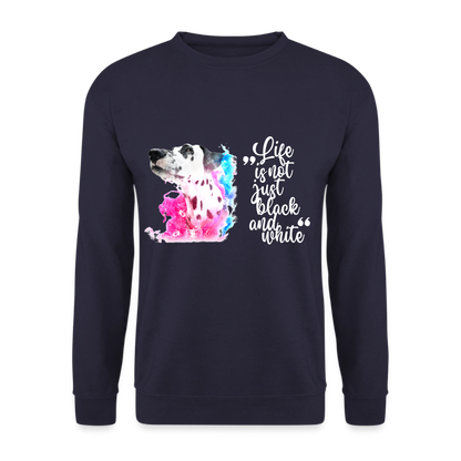 Boa's Classic Pullover Splash Life is not just black and white Edition White - LiNBW.