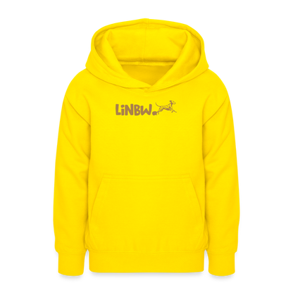 LiNBW. Crew Hoodie Life is not just black and white Edition Brown - LiNBW.