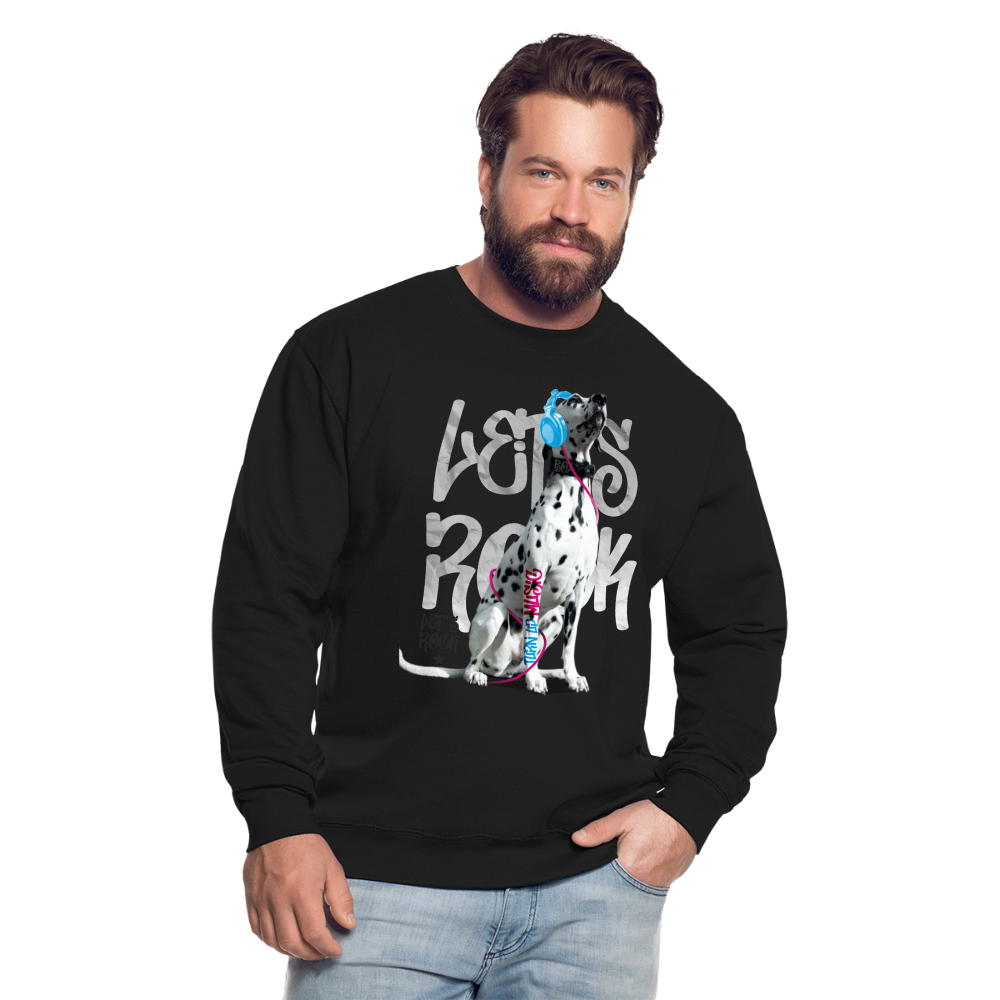 Boa's Classic Pullover Let's Rock - Schwarz