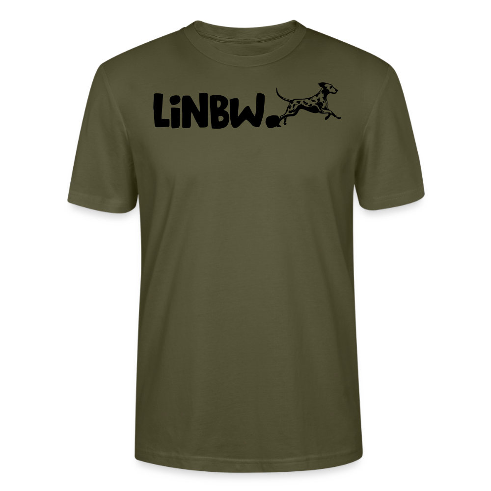LiNBW. Unisex T-Shirt Premium Crew Black Edition Life is not just black and white - LiNBW.