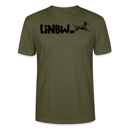 LiNBW. Unisex T-Shirt Premium Crew Black Edition Life is not just black and white - LiNBW.