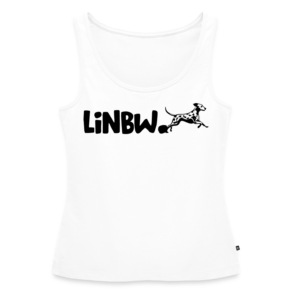 LiNBW. Tank Top Premium Black Edition Life is not just black and white - Weiß