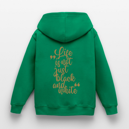 LiNBW. Crew Hoodie Life is not just black and white Edition Brown - LiNBW.