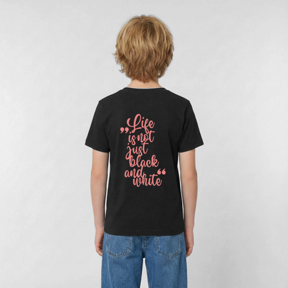 LiNBW. Crew T-Shirt Pink Edition Life is not just black and white - LiNBW.