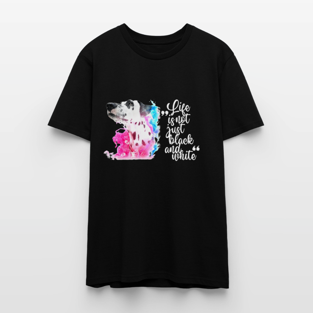 Boa's Unisex T-Shirt Premium Splash White Edition Life is not just black and white - LiNBW.