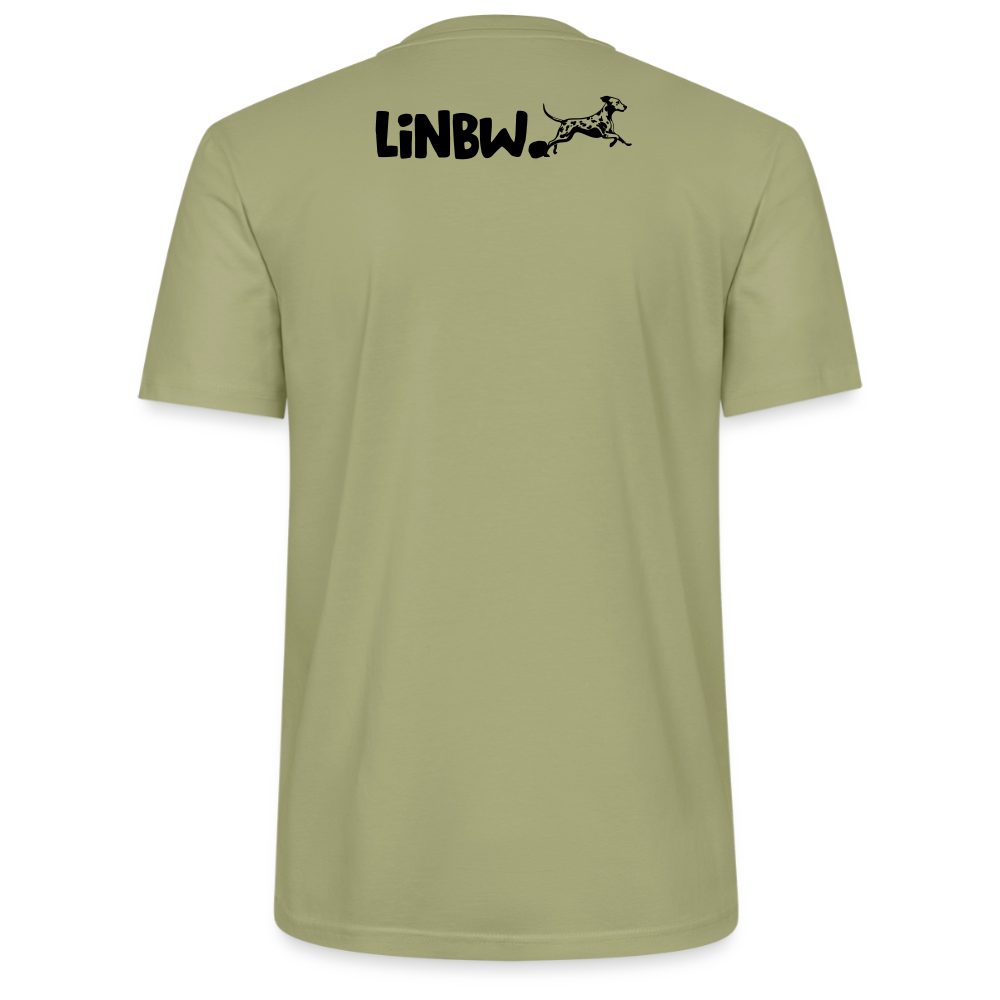 Life is not just black and white Unisex T-Shirt Premium Black Edition - Nebelgrün