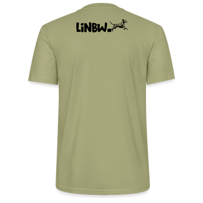 Life is not just black and white Unisex T-Shirt Premium Black Edition - Nebelgrün
