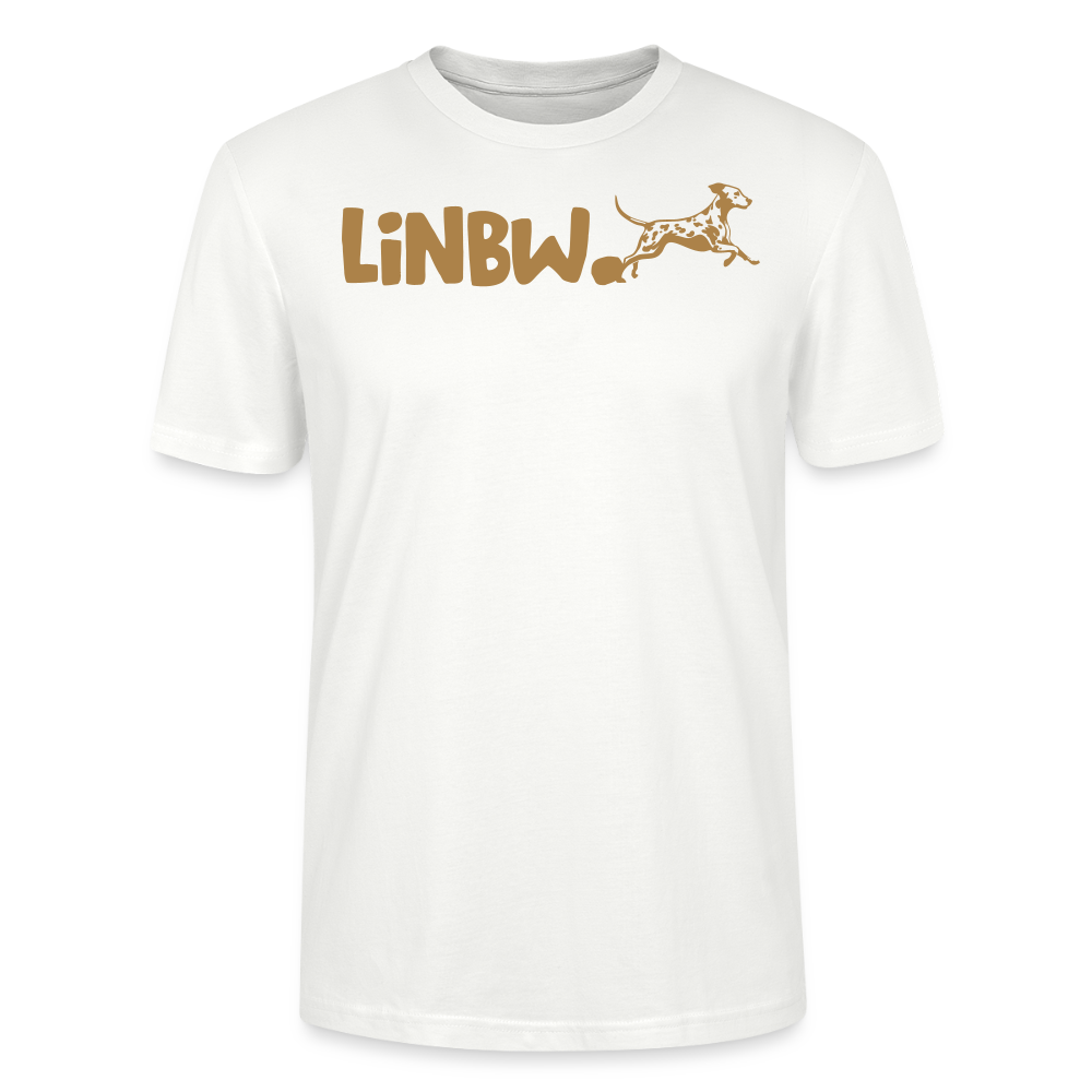 LiNBW. Unisex T-Shirt Premium Crew Brown Edition Life is not just black and white - Weiß