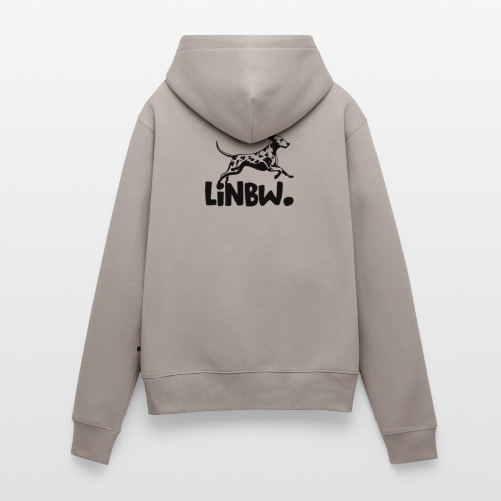 Boa's Hoodie Splash Life is not just black and white Edition Black - Taupe