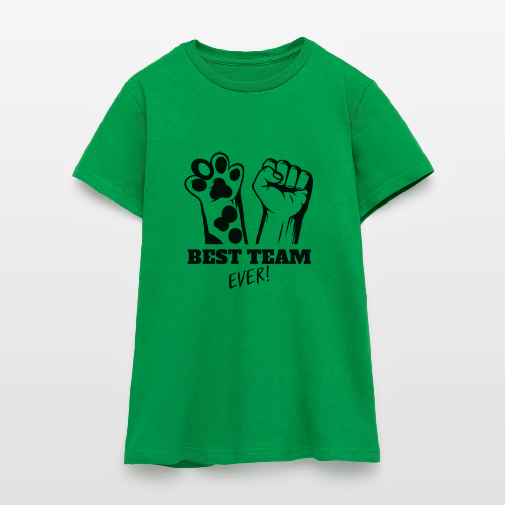 Best Team Ever T-Shirt Black Edition - Kelly Green