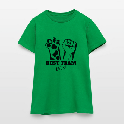 Best Team Ever T-Shirt Black Edition - Kelly Green