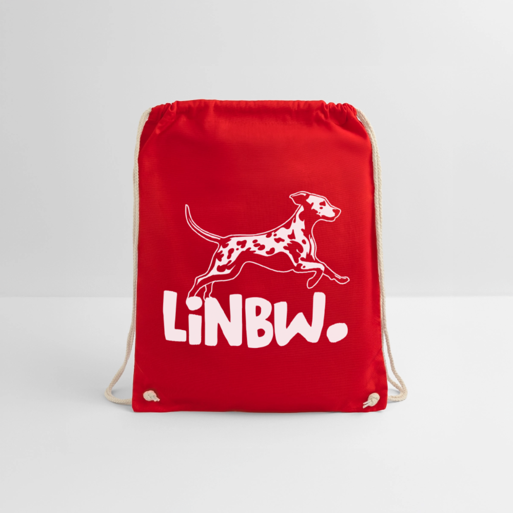 LiNBW. Turnbeutel White Edition - Rot