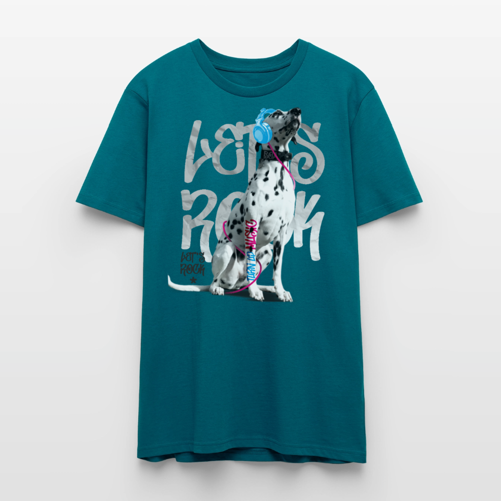 Boa Let’s Rock – Bio-Baumwollshirt - Ozeanblau