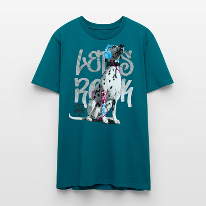 Boa Let’s Rock – Bio-Baumwollshirt - Ozeanblau