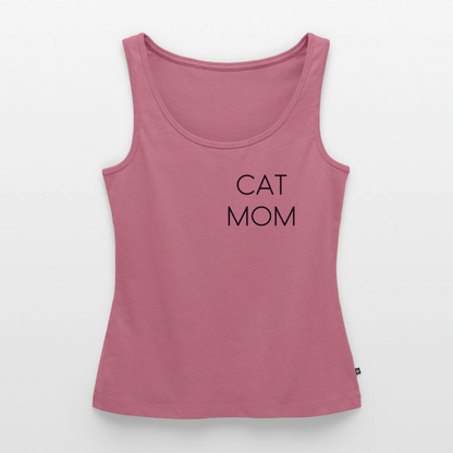 Pedro´s Tank Top Premium Stolzes Personal einer Katze CAT MOM Black Edition - Mauve