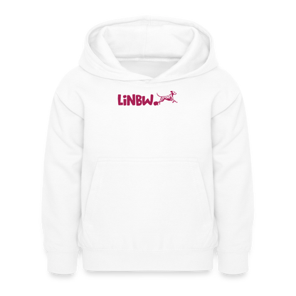 LiNBW. Crew Hoodie Life is not just black and white Edition Pink - LiNBW.