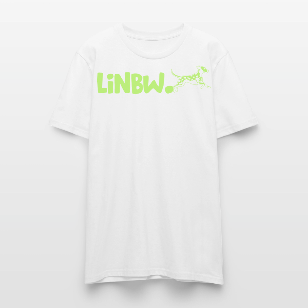 LiNBW. Unisex T-Shirt Premium Crew Green Edition Life is not just black and white - LiNBW.