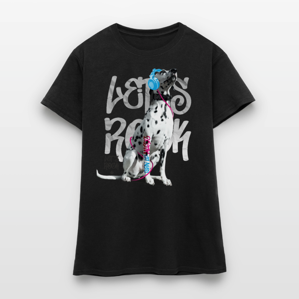 Boa's T-Shirt Let's Rock - Schwarz