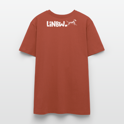 Life is not just black and white – Bio-Baumwollshirt - Terrakotta