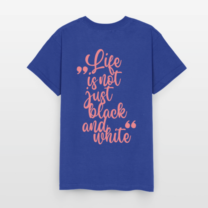 LiNBW. Crew T-Shirt Pink Edition Life is not just black and white - LiNBW.
