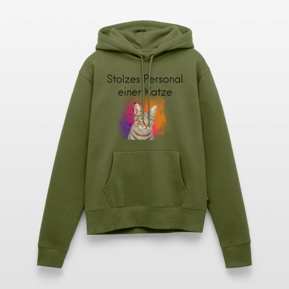 Pedro's Hoodie Stolzes Personal einer Katze Black Edition - Khaki