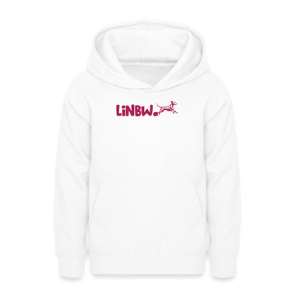 LiNBW. Crew Hoodie Life is not just black and white Edition Pink - LiNBW.