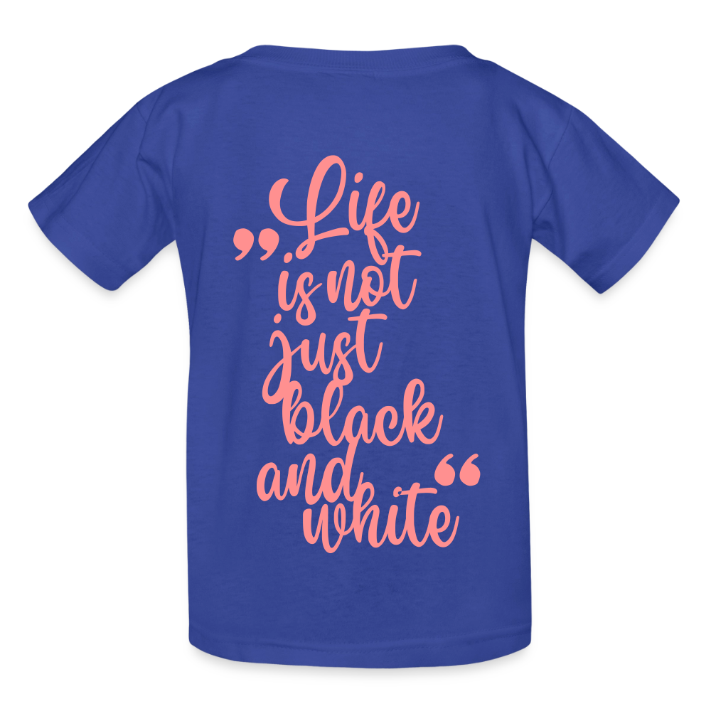 LiNBW. Crew T-Shirt Pink Edition Life is not just black and white - LiNBW.