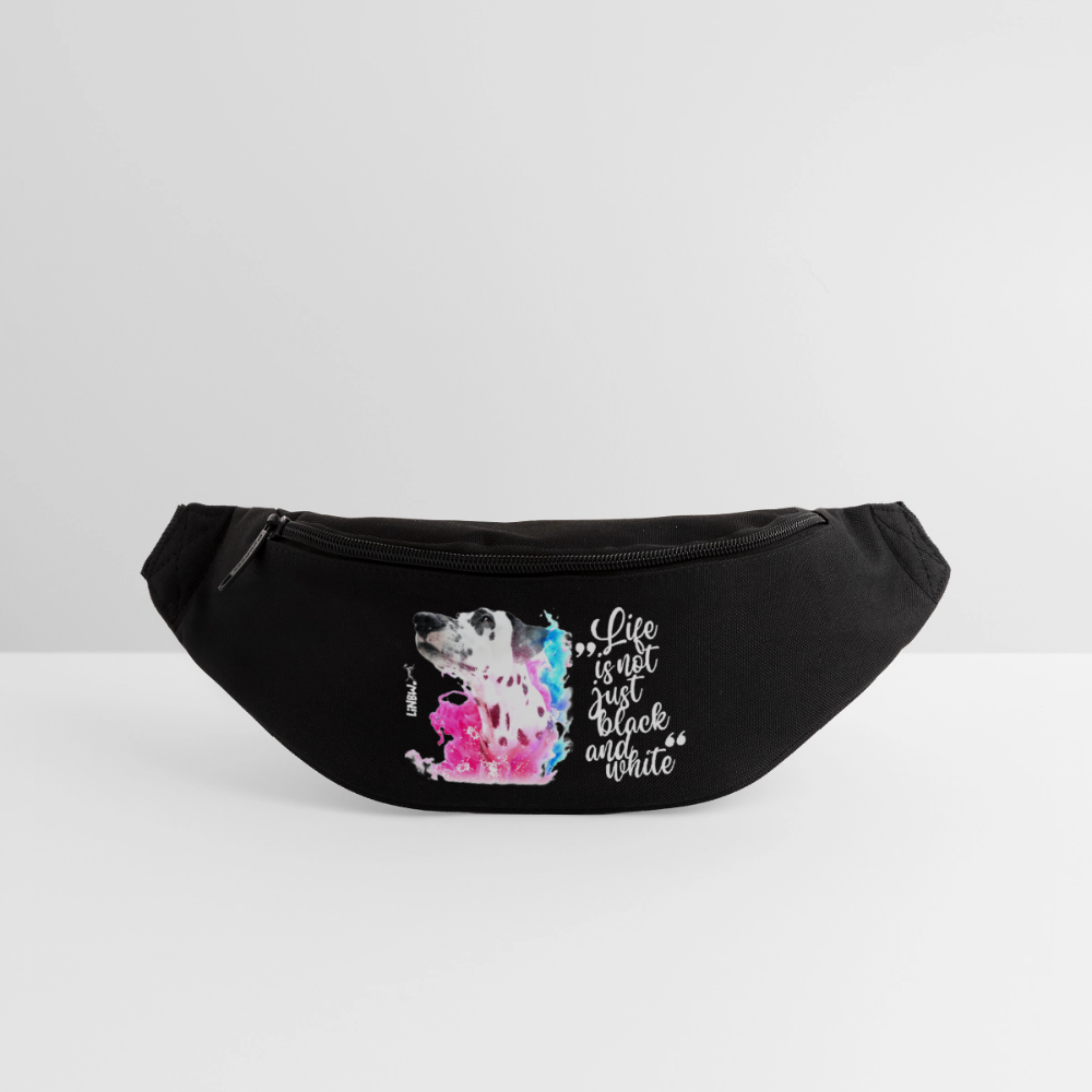 Boa's Gürteltasche Classic Splash - Schwarz
