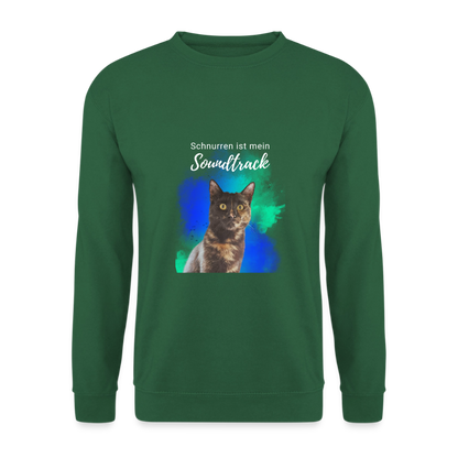 Nala's Classic Pullover Schnurren ist mein Soundtrack White Edition - Grün