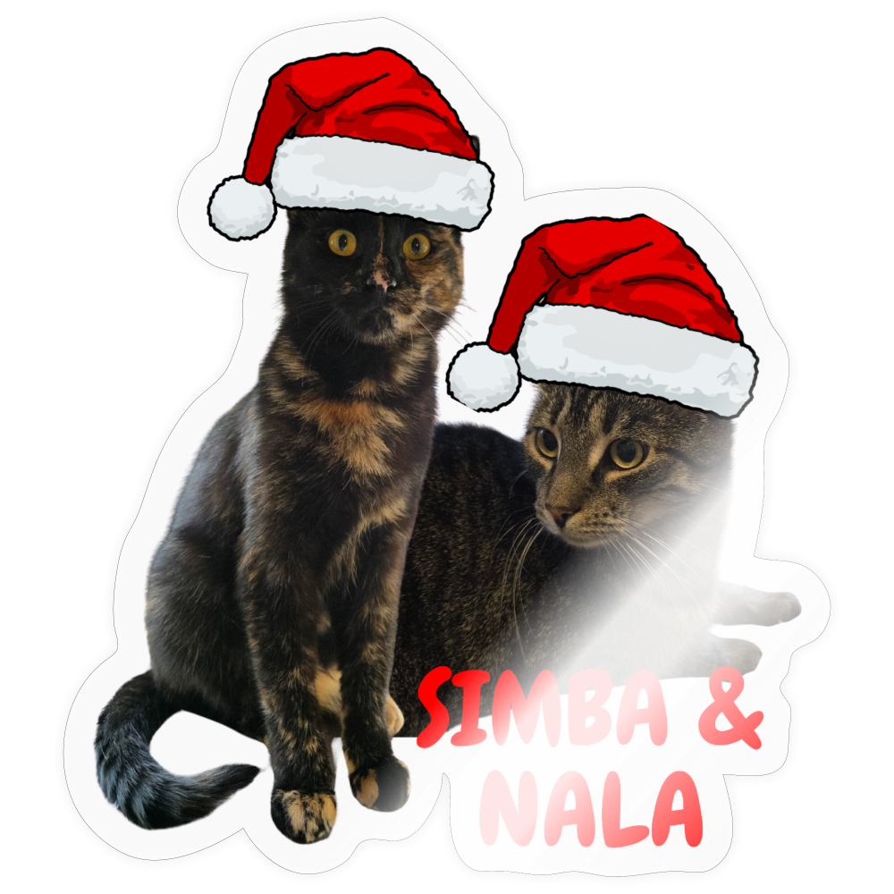 Simba´s und Nala´s Sticker Weihnachtsedition - LiNBW.
