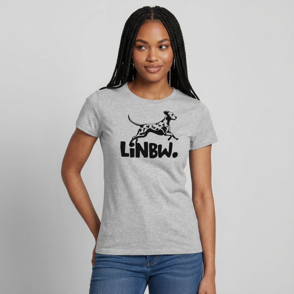 LiNBW. T-Shirt Black Edition - Grau meliert