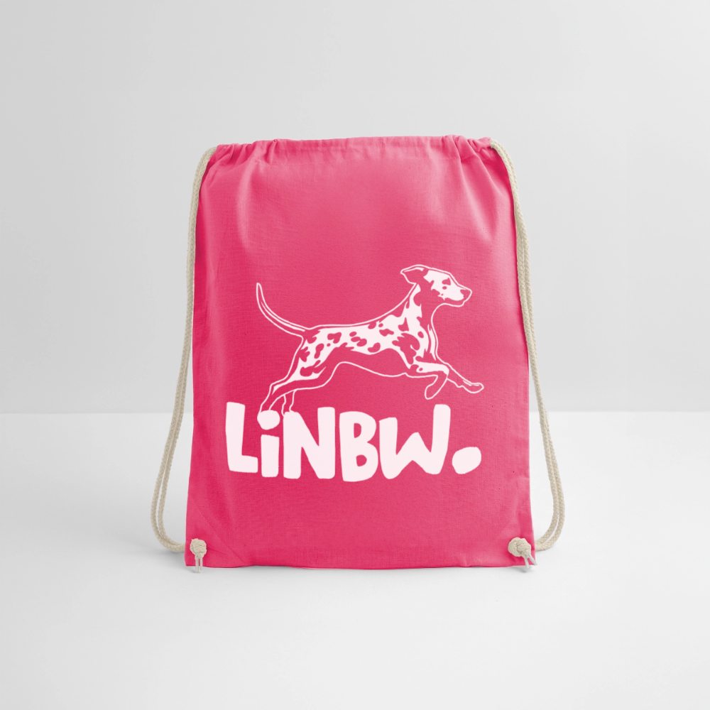 LiNBW. Turnbeutel White Edition - Fuchsia