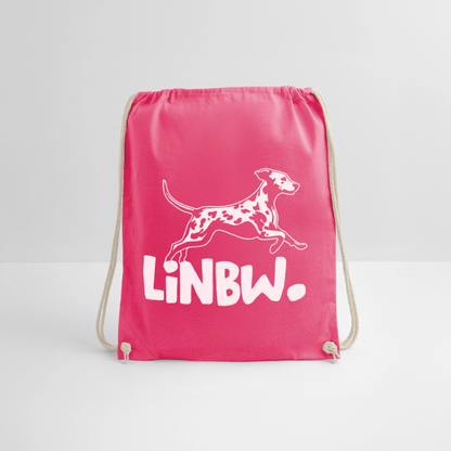 LiNBW. Turnbeutel White Edition - Fuchsia