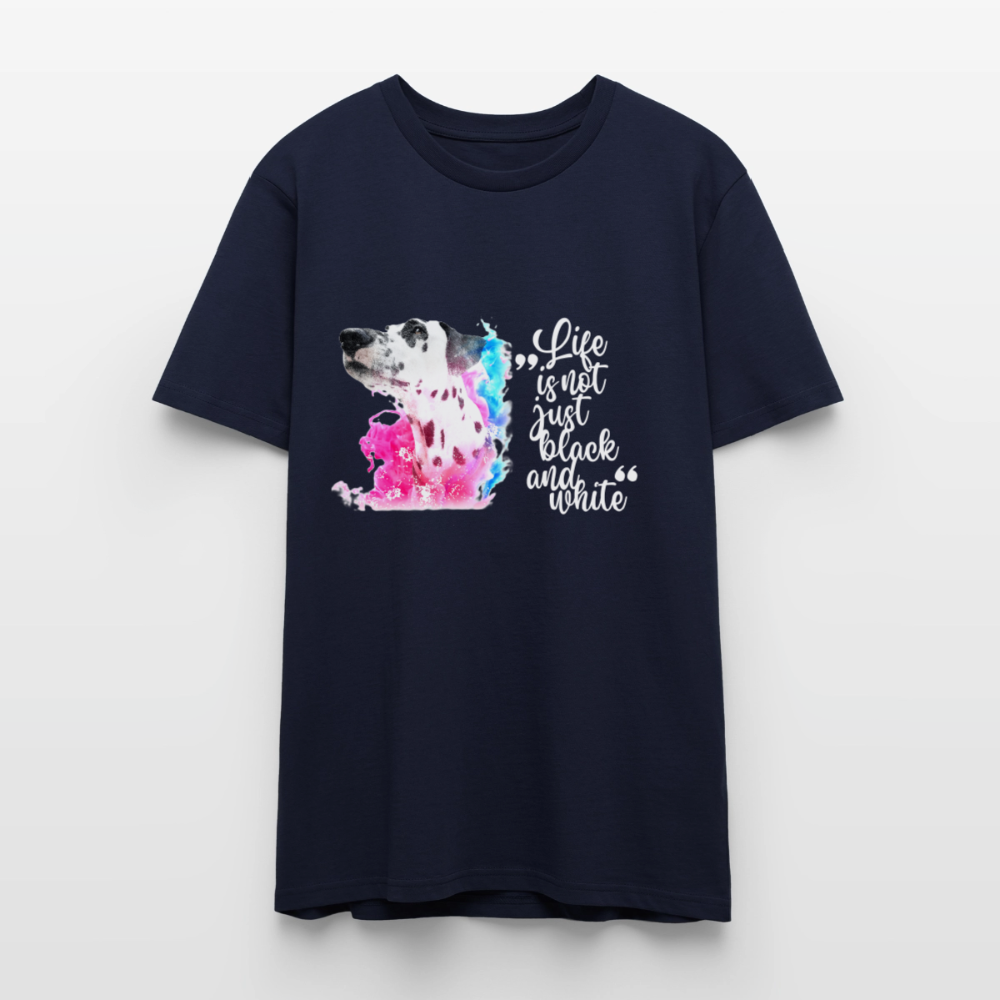 Boa's Unisex T-Shirt Premium Splash White Edition Life is not just black and white - LiNBW.