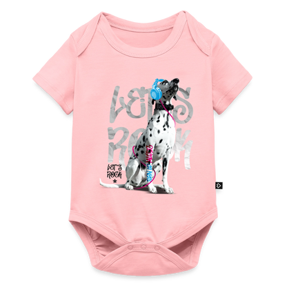 Boa´s Kurzarm-Body Let´s Rock - Rosa