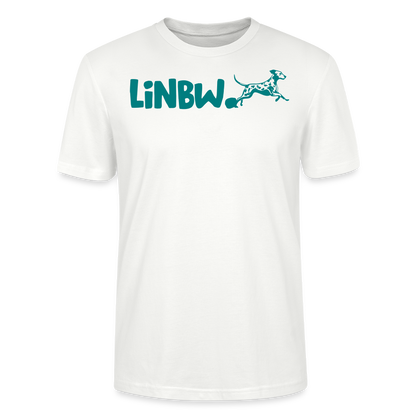 LiNBW. Unisex T-Shirt Premium Crew Blue Edition Life is not just black and white - LiNBW.
