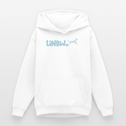 LiNBW. Crew Hoodie Life is not just black and white Edition Blue - LiNBW.