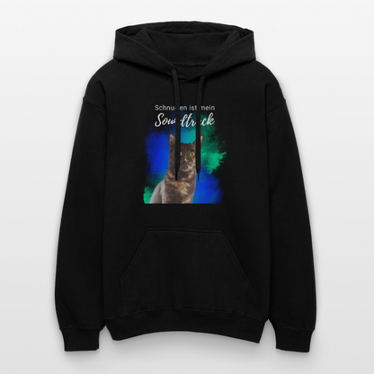 Nala's Hoodie Schnurren ist mein Soundtrack White Edition - Schwarz
