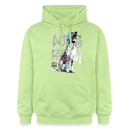 Boa's Hoodie Let's Rock - Pistazie