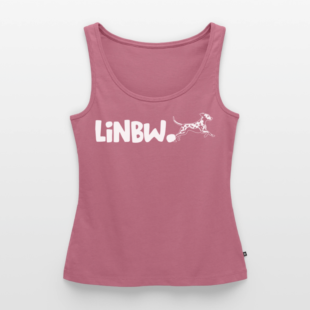 LiNBW. Tank Top Premium White Edition Life is not just black and white - Mauve